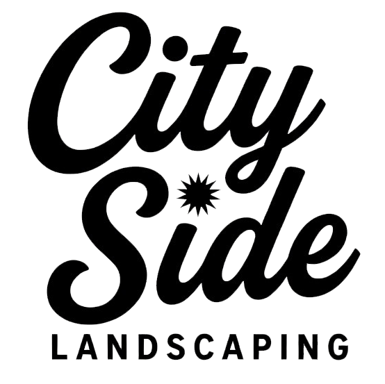 The logo of City Side Landscaping, a landscaping company serving Greensboro, NC and the Piedmont Triad area.